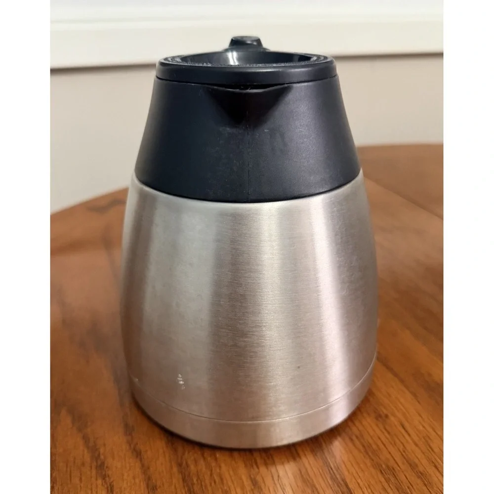 Genuine Mr. Coffee Replacement Thermal Carafe Pot Stainless/Black 137035-000-000